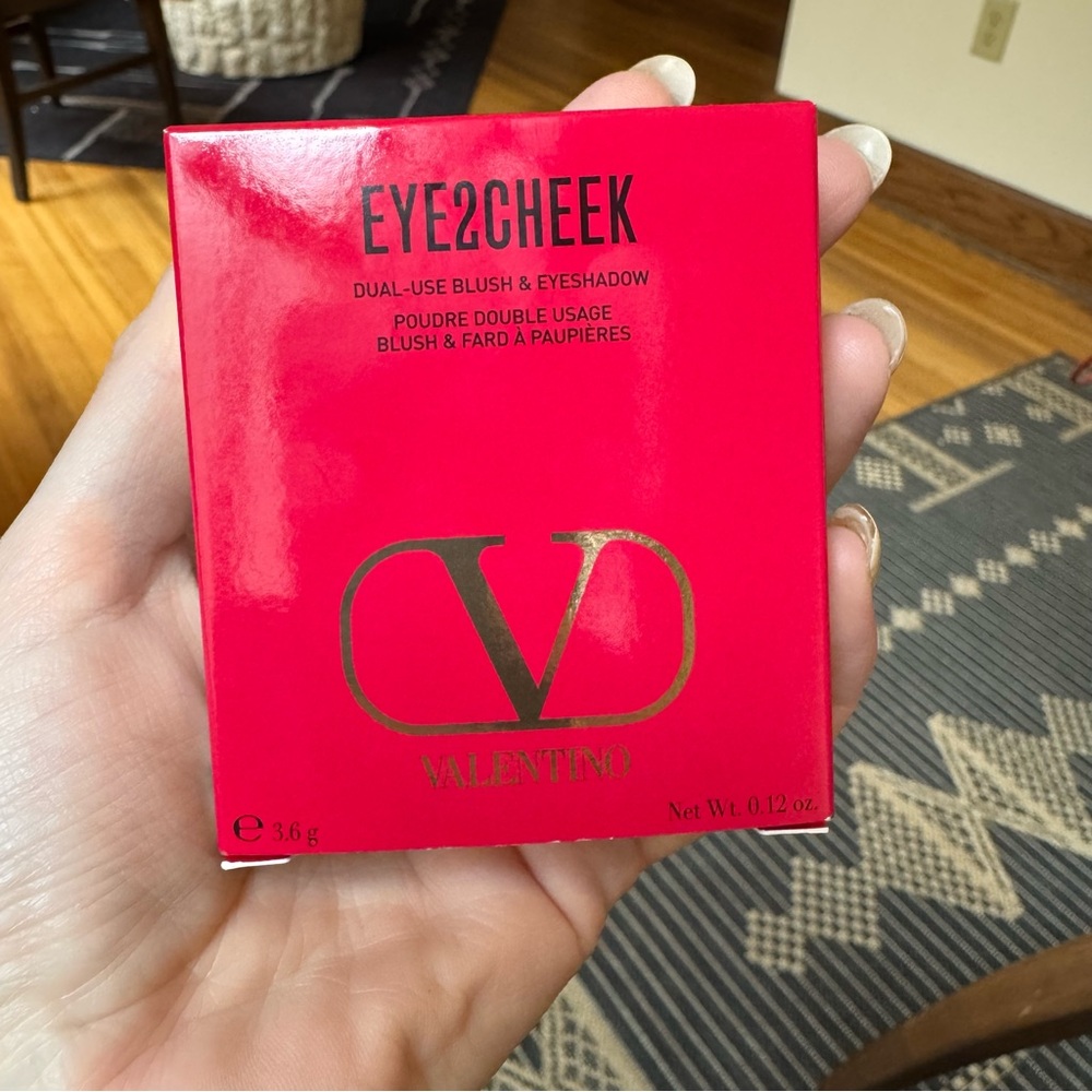 Valentino Eye2Cheek dual use blush and eyeshadow in shade 11 Fairy Night